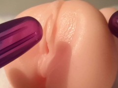 おもちゃのバイブでクリと乳首を2点攻め　J ～あなたの調教師～ - Screenshot 1 of 16 - Jismyname