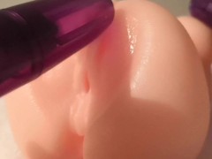 おもちゃのバイブでクリと乳首を2点攻め　J ～あなたの調教師～