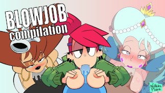 Blowjob Compilation Animated by NatekaPlace.
