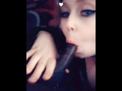 Pawg with pretty eyes slurping BBC 4/16