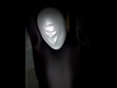 Man in Tights, Tied and try to breath...