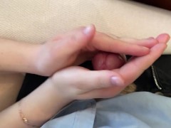 SCHOOLGIRL HANDJOB CLASSMATE UNDER THE TABLE: The Class I Will Remember