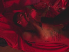 Dominating and biting Danyel Mast session BDSM No1 7/16