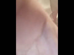 В белой блузочке и колготках в сеточку в Польше