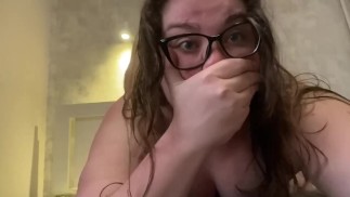 I FILM MYSELF WHILE MY STEPDAD FUCKS MY TIGHT ASSHOLE/StepDAD Stepdaughter