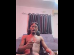 Brickmanhammer masturbating after loosing a video game