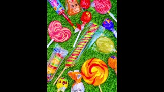 Удовлетворительное видео Asmr леденцы конфеты распаковка видео Asmr видео открытия и шоколадные жевательные конфеты