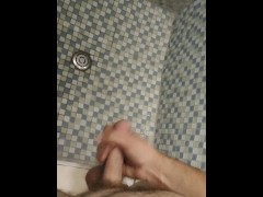 Pissing and slapping my dick and balls part 2