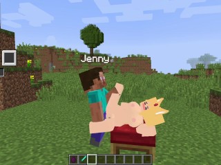 Senko Big Sexy Ass Hentai Minecraft Jenny Xhatihentai Gameplay