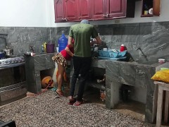 perverted neighbor shows everything while he is there