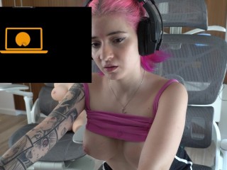 Nonton Reacting to futanari porn: giant cocks and huge tits - Emma Fiore TANTALY Streaming HD