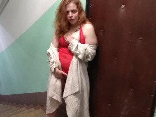 DATEZONE - Your wife sucks and fucks me in the stairwell