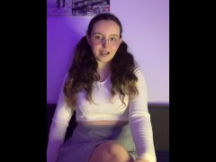 Your nerdy classmate gives you anatomy lessons 🤓 My first JOI