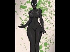 Dibujando a SHE-VENOM 🖤