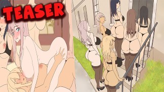 TEASER. 6 girls fucked a guy gangbang.(Hentai 2025 )