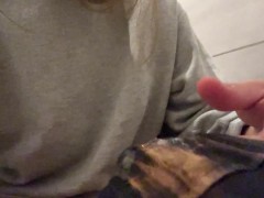 Eating my discharge for breakfast (way more of it on my of/gtasafanaccount)