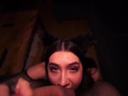 Big Tittied Brunette Teen Gets Fucked Hard In Her Mouth And Pussy By Big Cock
