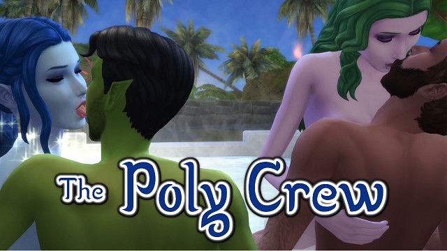 Экипаж Poly (MF/MM/FF) | Часть #1 | The Sims 4