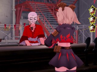 Burnice I kissed the bartender and she gave me a blowjob ZZZ Full & POV on patreon: Fantasyking3
