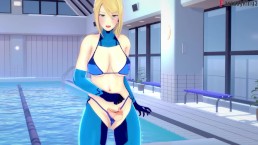 Samus Aran on bikini having sex | Metroid | Full & POV on patreon: Fantasyking3