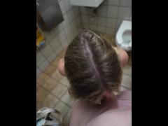 Dirty slut gets railed raw in a public bathroom - Screenshot 13 of 16 - Public Bathroom