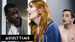 ADULT TIME - MILF Teacher Lauren Phillips Fucks Teen Student And Big Dick Gym Teacher Back To Back!