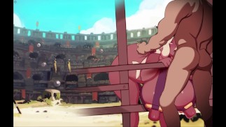 Сосет Minotaur ОГРОМНЫМИ гигантскими молочными сиськами - 7 - Sexena Arena Tales