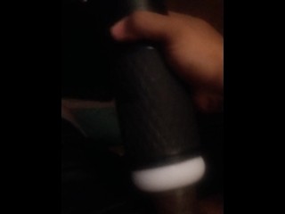 Trying out my new Sex Toy my Homgirl made me Buy