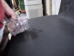 透明な貫通型オナホでシコシコ大量射精しました - Screenshot 14 of 16 - オナホ