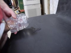 透明な貫通型オナホでシコシコ大量射精しました - Screenshot 5 of 16 - 男子
