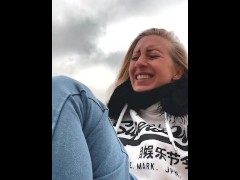 Pants down outside in the park and fingered to orgasm! - Screenshot 13 of 16 - Public