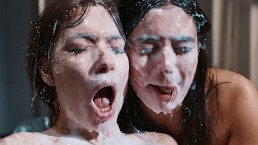 Sata Jones， Shelena & Merida Sat 的跨性别惊喜 - 性感三人行中的