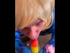 Femboy Samus POV BJ