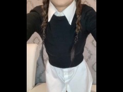 Your cock belongs right here between my soaked thighs