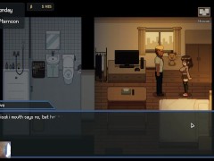 THE BEST NERDY SEX SCENE IN THIS GAME - PEEPING DORM MANAGER