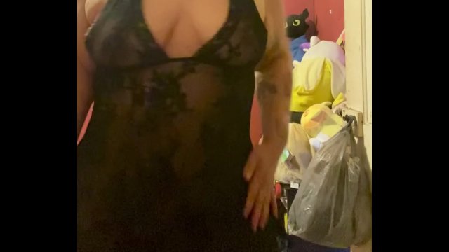 lingerie try on tease