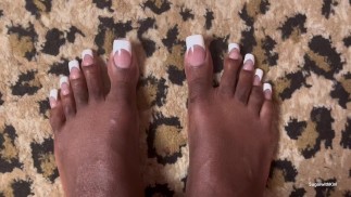 Sexy POV Acrylic Toes Denial & Humiliation JOI