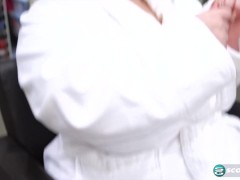 Two The Hard Way For Sashaa - Screenshot 4 of 16 - Titfucking