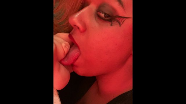 Transgender girlcock enjoys her sex toys