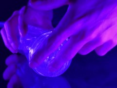 えすくんと一緒にオナニーしよう！オナホクリトリス責め手マン動画 - Screenshot 1 of 16 - Fingering