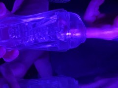 えすくんと一緒にオナニーしよう！オナホクリトリス責め手マン動画