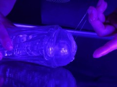 えすくんと一緒にオナニーしよう！オナホクリトリス責め手マン動画 - Screenshot 16 of 16 - Fingering