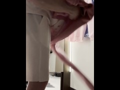 tease in the fitting room