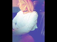 Masturbating at the carwash public exhibition adventures