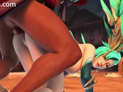 League of Legends hotties gets fucked in the rift