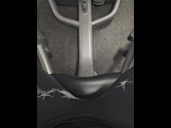 Working Out with Cameltoe at the Gym