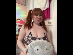 Submissive redhead in pigtails adorably strips for you - Screenshot 3 of 16 - Submissive Girl