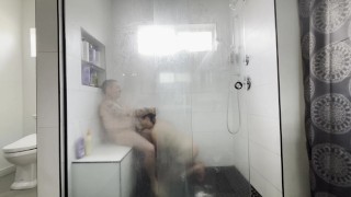 Steamy Shower BJ