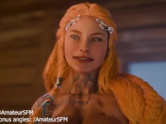 Sif and Thrud fuck onahole - Screenshot 15 of 16 - Big Cock