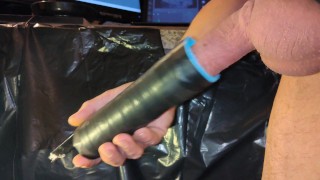 stroking my cock